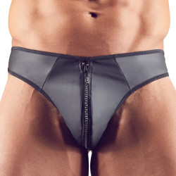 Svenjoyment String Zip Fetish Noir